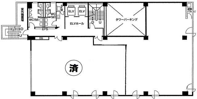 新横浜第一ビルディングの間取り