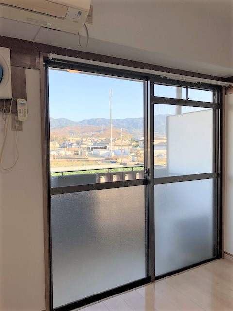 シャローム山城のバルコニー|景色がいいです