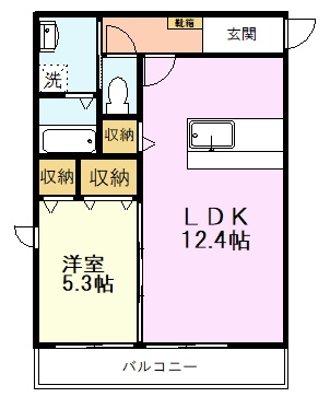 【間取り】 | シャルム国立