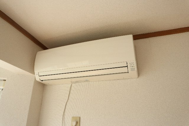【設備】 | シティアサヒⅡ | エアコン付きで快適新生活