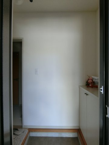 サングリーンB棟の玄関