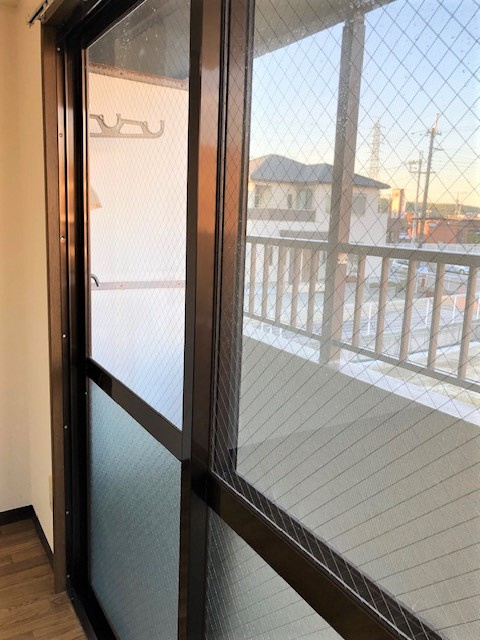 喜志マンションのバルコニー