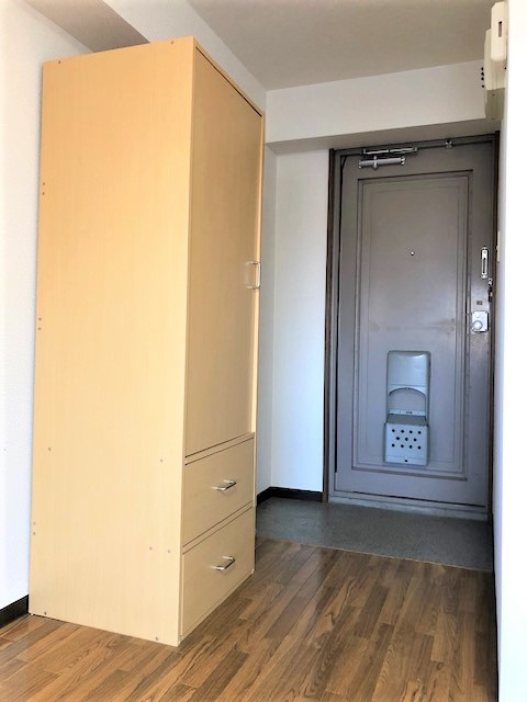 喜志マンションの玄関