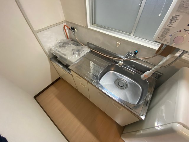 野村学生マンションのキッチン