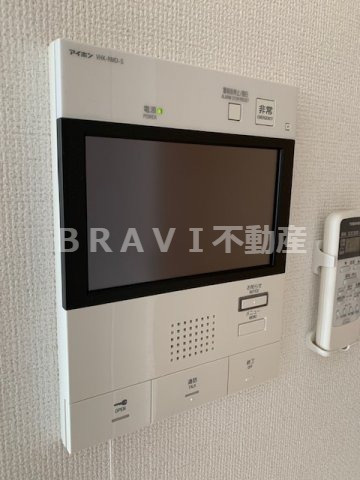 SERENiTE本町reflet（セレニテ本町ルフレ）　BRAVI不動産のセキュリティ|【セレニテ本町ルフレ】モニター付インターホン