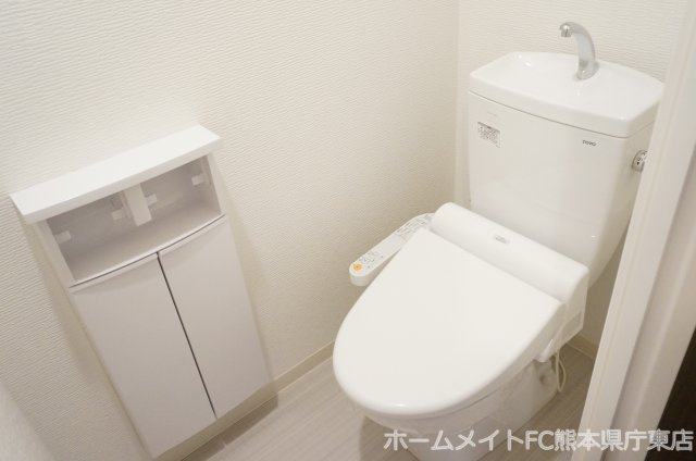 熊本市中央区大江本町の賃貸マンションのトイレ