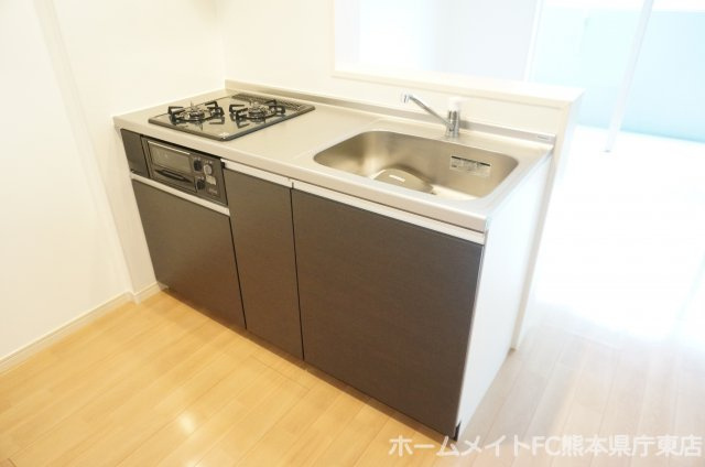 熊本市中央区大江本町の賃貸マンションのキッチン