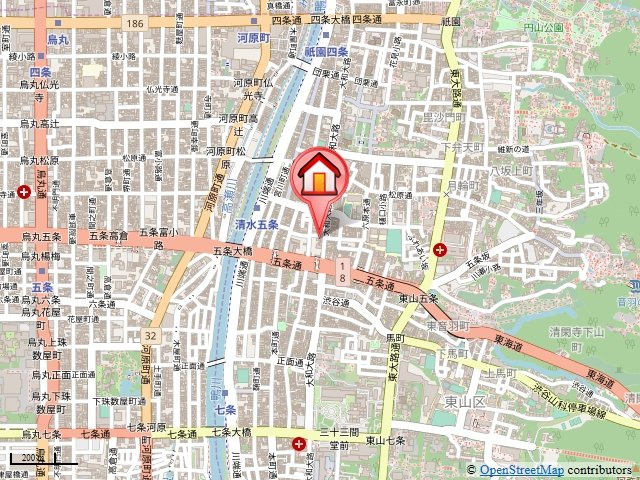 シティアーク東山の地図