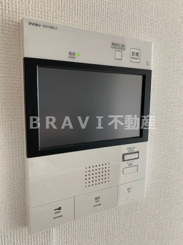 SERENiTE本町reflet（セレニテ本町ルフレ）　BRAVI不動産のセキュリティ|【セレニテ本町ルフレ】モニター付インターホン