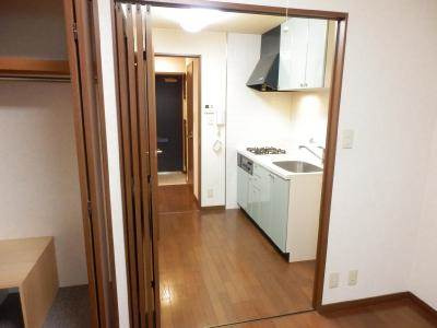 アリスタ四条西洞院の居間・リビング|廊下