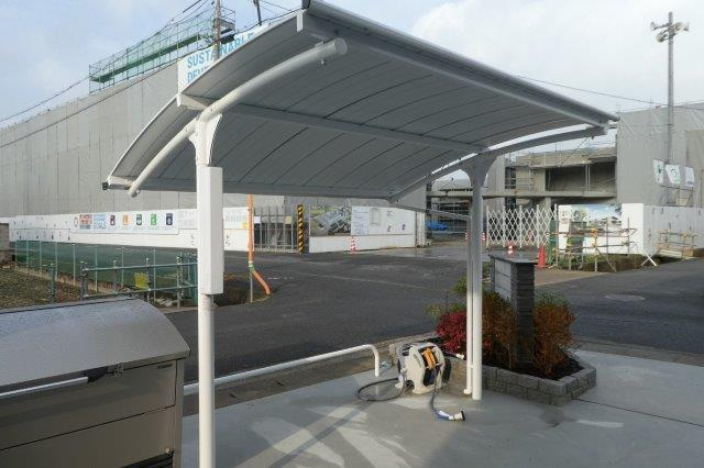 倉敷市真備町川辺のアパートのその他共用部分|自転車置き場