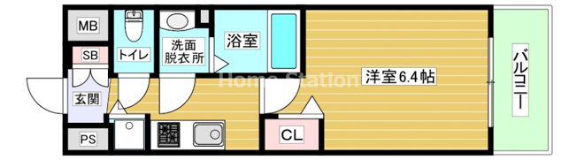 【間取り】 | グランカリテ塚本