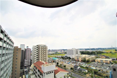 【展望】 | ダイアパレス海老名12階　2ＬＤＫリフォーム済みマンション【仲介手数料無料】 | 12階部分につき眺望良好です♪