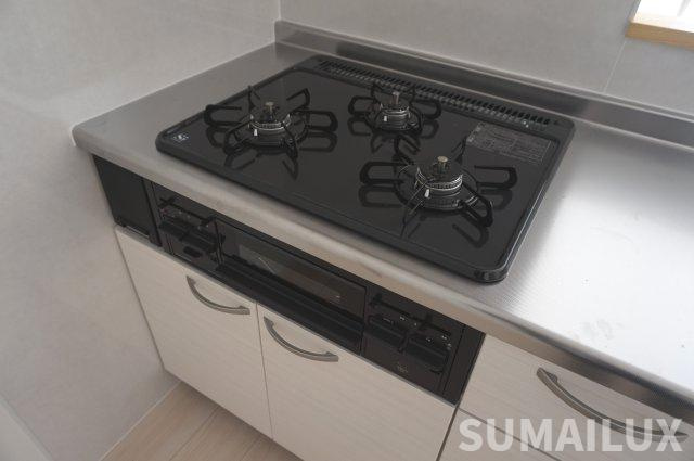 熊本市東区花立６丁目の賃貸マンションのキッチン