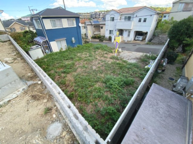 グラッド・タウン長尾台４丁目　２期の前面道路含む現地写真|■少し高台の立地です♪♪