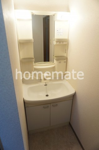 合志市須屋の賃貸マンションの洗面所