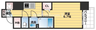 【間取り】 | プレサンス松屋町駅前