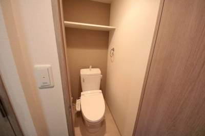 【トイレ】 | プレサンス松屋町駅前 | 清潔感のあるトイレです