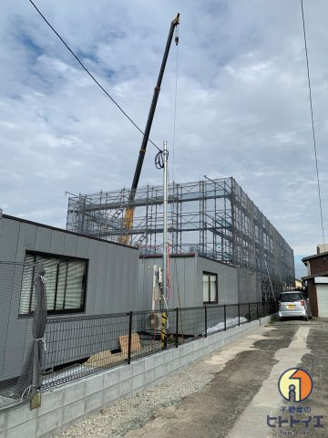 ダイワ　スウィートの外観|建築中です。完成が楽しみです。