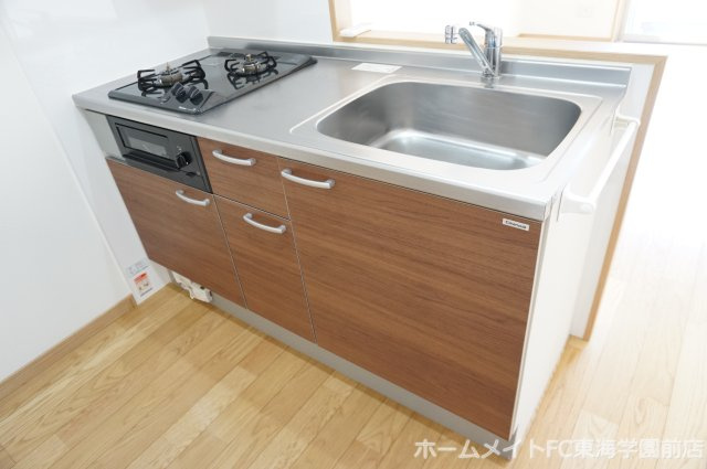 熊本市中央区九品寺１丁目の賃貸マンションのキッチン