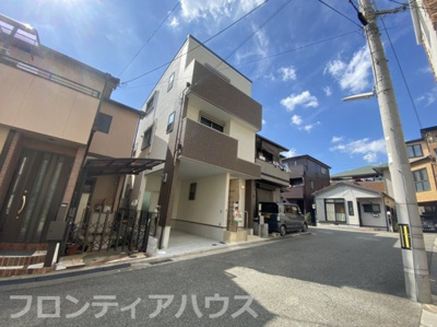 【外観】 | 灘区六甲町4丁目　新築戸建【借地権】　制振装置付
