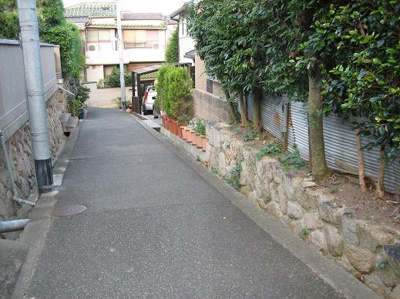 【前面道路含む現地写真】 | 灘区五毛通2丁目　売り地