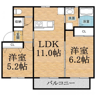 【間取り】 | ドリーム２１