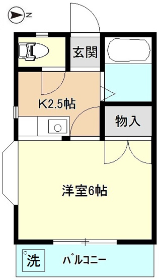 【間取り】 | 江田ハイツ