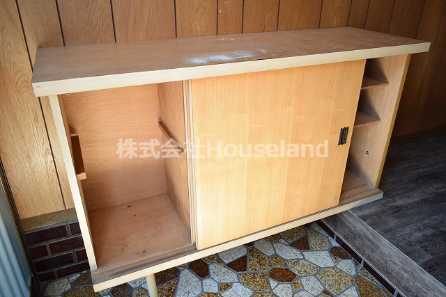 西庄戸建の玄関