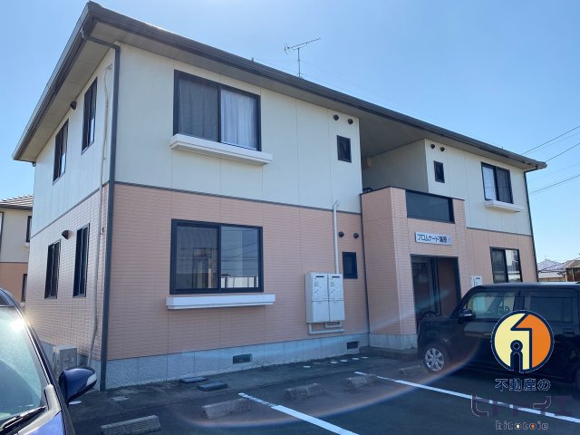 プロムナード蒲原の外観|おしゃれな外観です