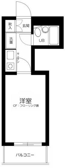 【間取り】 | ルーブル大井町