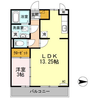 【間取り】 | エスト・クレールⅡ