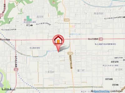 【地図】 | ジュネス椿B