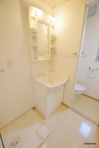 天満アパートメント　仲介手数料無料の洗面所