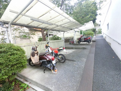 【その他共用部分】 | 日吉第二ハイムB棟 | バイク置き場