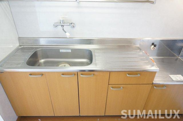 菊池郡菊陽町光の森３丁目の賃貸マンションのキッチン
