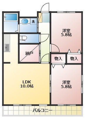 カインドネスの間取り