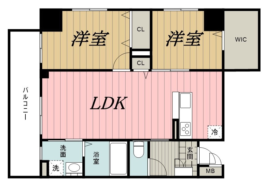 IS（イズ）の間取り