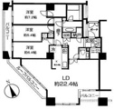 【間取り】 | 【最上階角部屋】西早稲田シティタワー