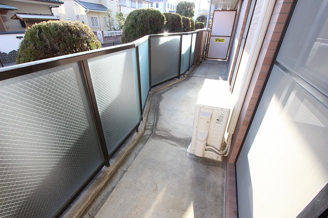 サウセ茅ヶ崎南のバルコニー