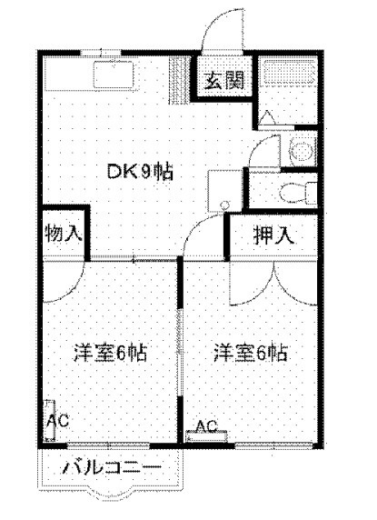 市ヶ尾森ビル六番館の間取り|前回募集時の写真です。現況優先