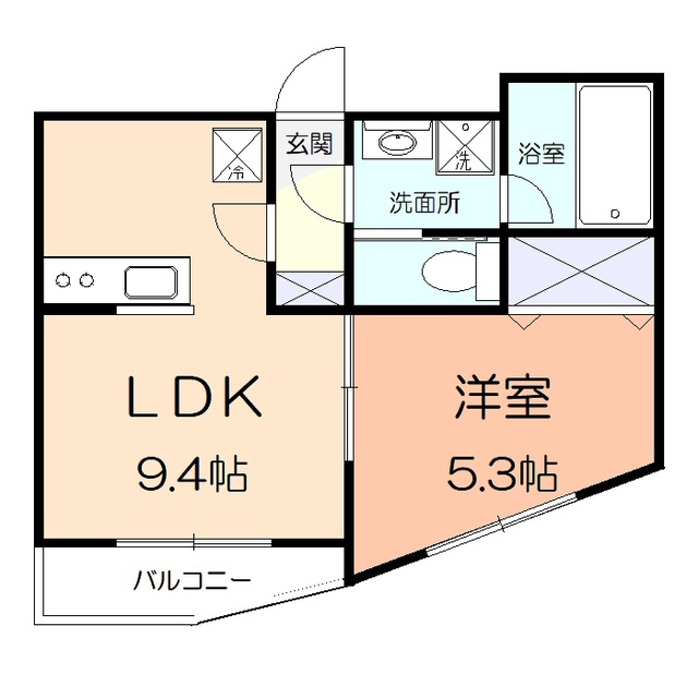 さかなや２の間取り