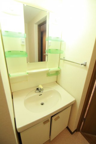 ブルーミングハイムMORIKIの洗面所