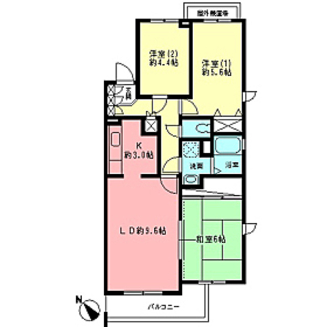 ブルーミングハイムMORIKIの間取り