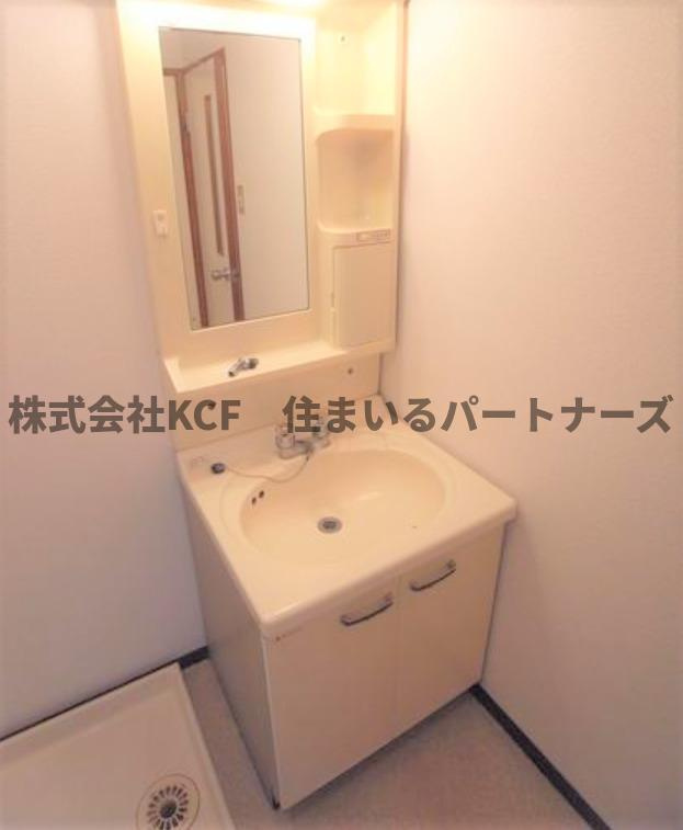 ライトハウスの洗面所|スペースが確保できる洗面所です