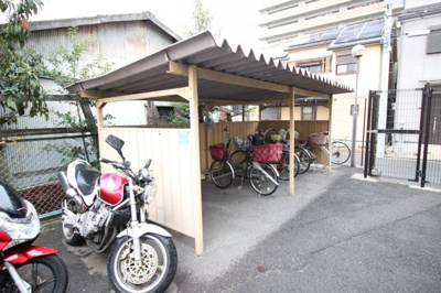 【その他共用部分】 | 西尾ハイツ | ☆屋根付き駐輪場☆