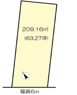【土地図】 | 守山市小島町　5号地　売土地