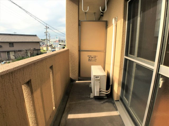 メゾンまえはたⅢのバルコニー