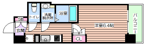 【間取り】 | BPRレジデンス新梅田