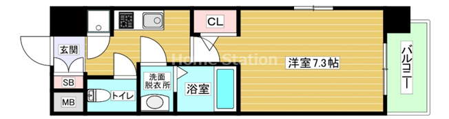 【間取り】 | レジュールアッシュ福島キューズ